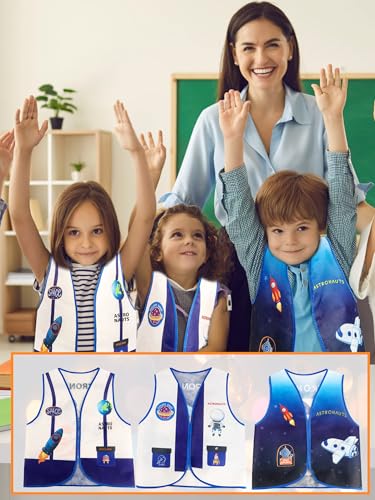 Disfraz de Chaleco Astronauta para Niños 4 Piezas miniatura 6