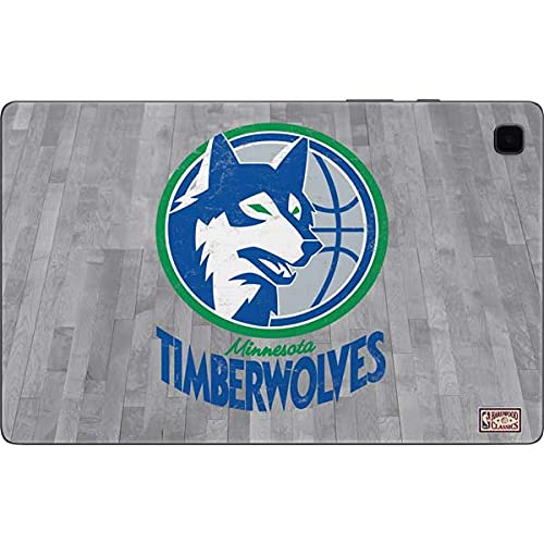 Skinit Tablet Decal Skin Compatible with Samsung Galaxy Tab A7 (2021) - Officially Licensed NBA Minnesota Timberwolves Hardwood Classics Design