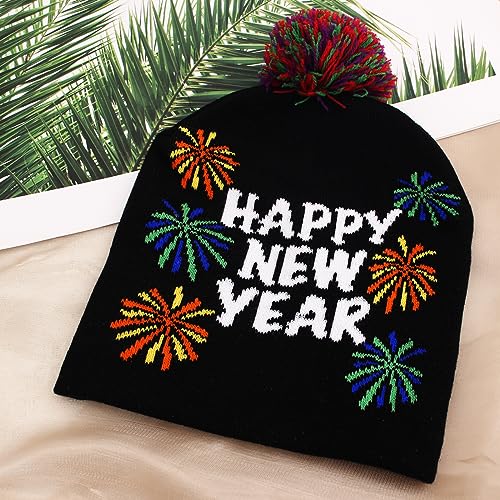 Women-and-Men-Autumn-and-Winter-Happy-New-Year-Knitted-Hat-Thick-Soft-Warm-Chunky-Beanie-Crochet-Beanie-for-Christmas