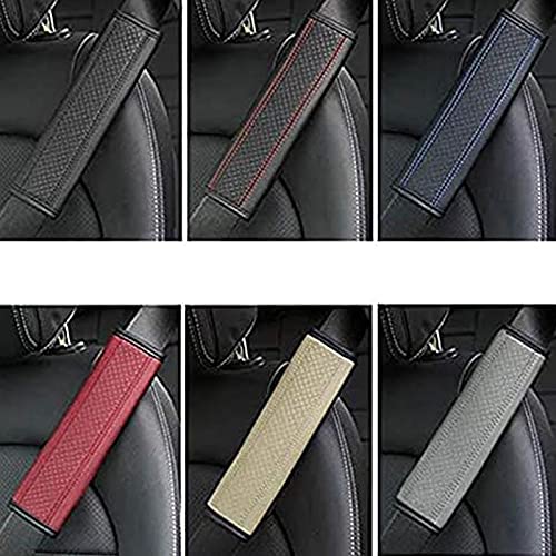 Yurosiay Plüsch Gurtpolster Auto - 2er Set Künstliches Kaninchenfell Für Sicherheitsgurte