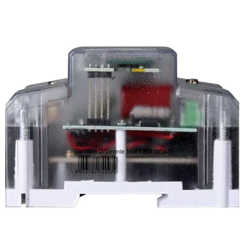 ETTROIT - CONTATORE ENERGIA ELETTRICA TRIFASE SU GUIDA DIN 220V - 380V 5-80A 4 MODULI