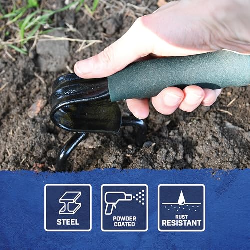 Cultivador Mini de 3 Púas Faithfull para Jardín miniatura 6