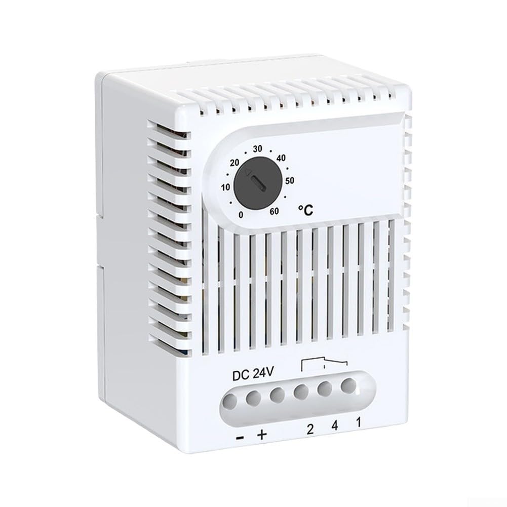 Temperaturregler DC24V 16A für Schaltschrank Heizung Kühlung