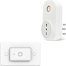 LoraTap Remote Control Socket with Remote Control, Italian Electrical Socket with Wireless Switch, 200 m Wireless Remote Control Switch for Home Appliances, 16A/3500W, 2 Year Warranty