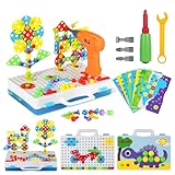 224 PCS STEM Building Toys for Kids Ages 4-8,...