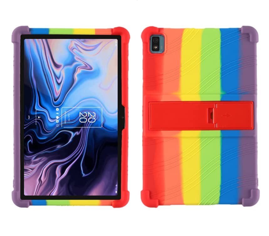 LCEHTOGYE Cover per Blackview Tab 11 WiFi,Nero Custodie Morbido Silicone Case Ultra Sottile TPU Flessibile Protettiva Custodia per Blackview Tab 11 WiFi (10,36) - Rosa