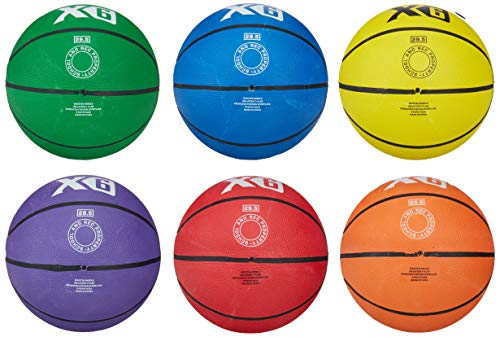 MacGregor Multicolor Basketballs (Set of 6)2