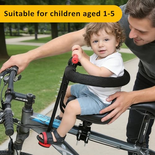 Kids Bike Seat Front Mounted