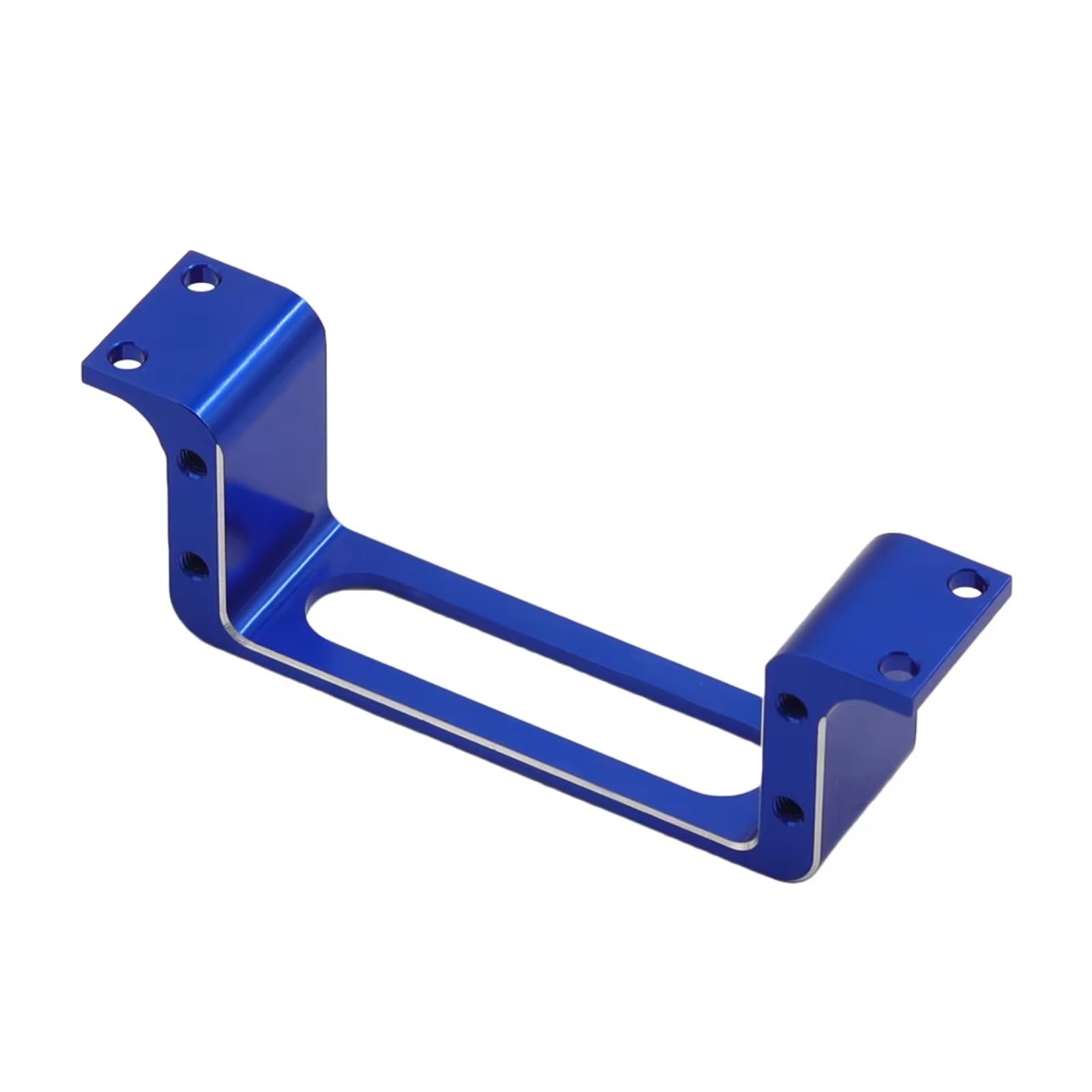 PièCes Rc pour Aosbo Cadre De Support Montage Servo Standard Moyen en Alliage D'aluminium CNC pour Drone À Voilure Fixe Avion Voiture Télécommandée Bateau(Blue)
