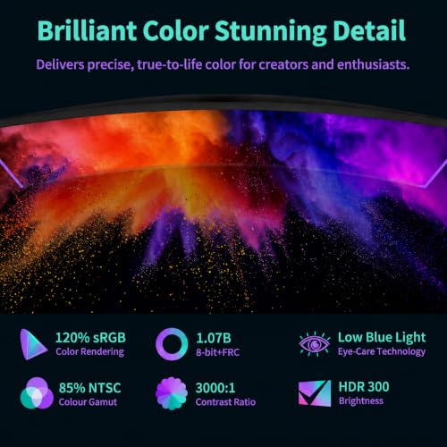 Image of Deco Gear 49 inch Curved Super Ultrawide Dual QHD Monitor 5120x1440 240 Hz 1000R E-LED HDR Adaptive Sync HDMI 2.1 DisplayPort 1.4 PIP PBP Overdrive Gaming Workstation Display