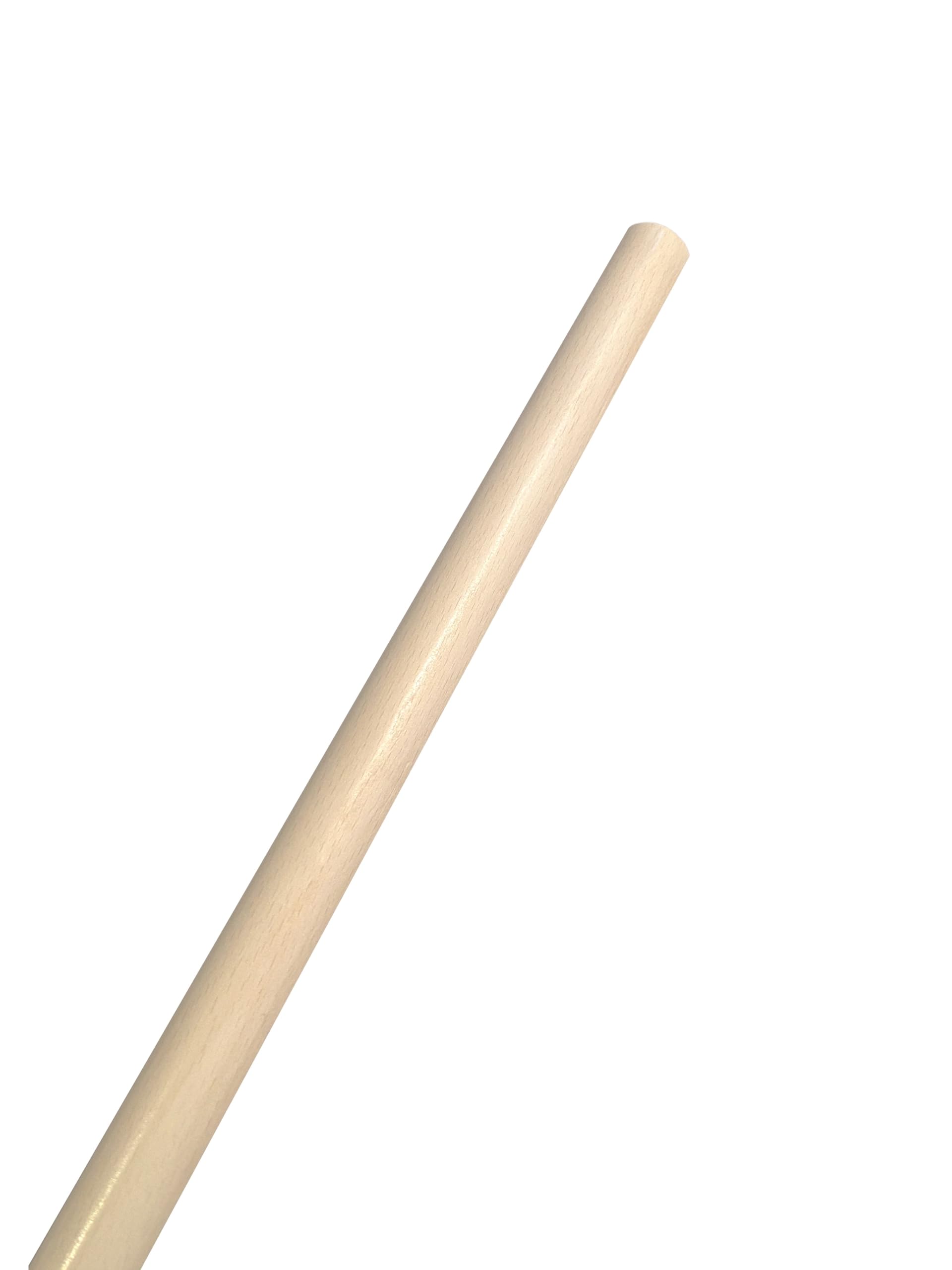 Hanbo 90 cm Weißeiche Trainings-Stock - Gerade Form - Aikido Kobudo Kampfsport Kurzstab Holz