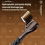 FOTN Holiday Gift Box 3-Sided Toothbrush 360 Degree Wraparound Household Deep Cleaning Tongue Dual Purpose Toothbrush 4 Pack - Image 5