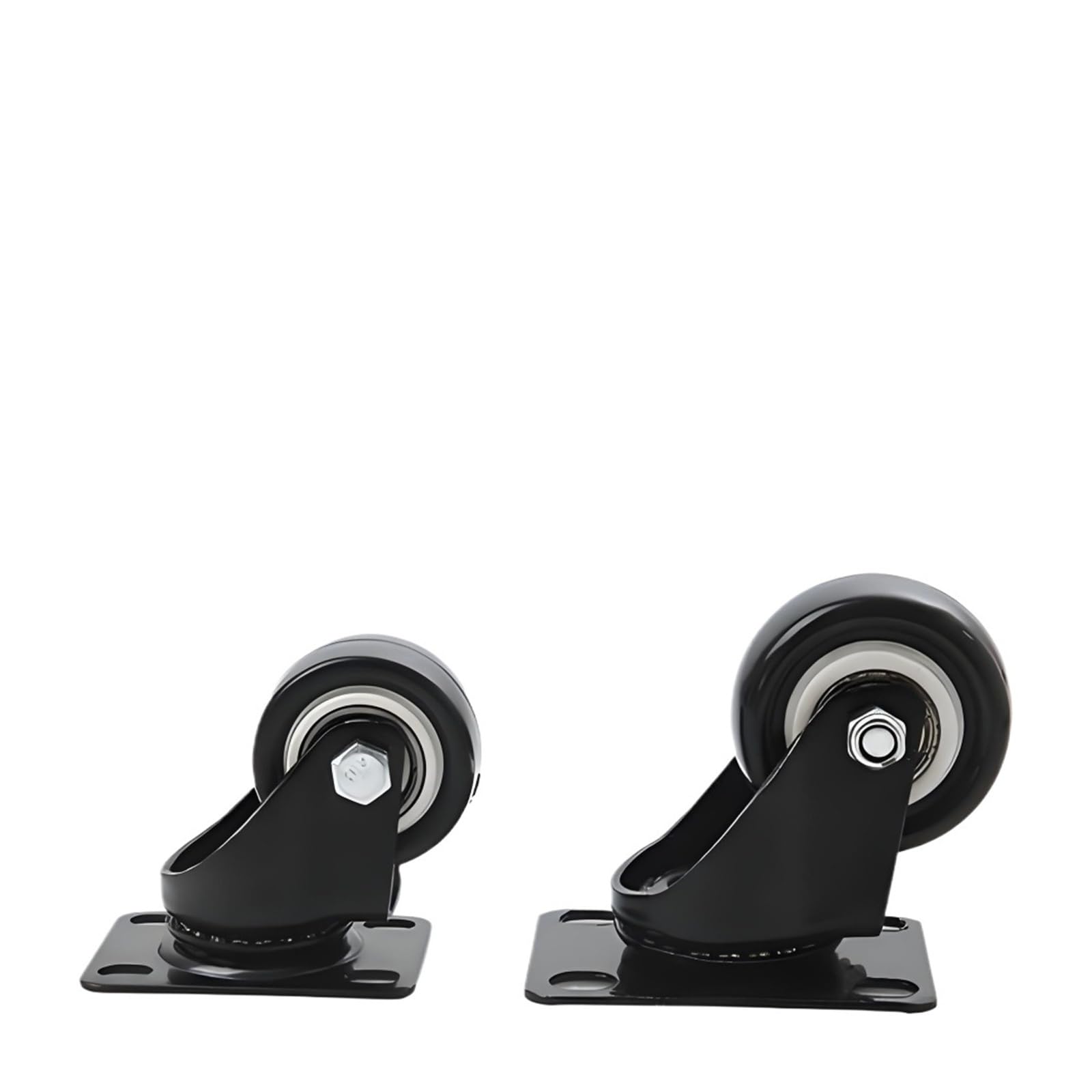 Ruedas direccionales 1,5 2 3 4 5 pulgadas | Pie de apoyo universal for carros con rodamiento suave(5inch caster)