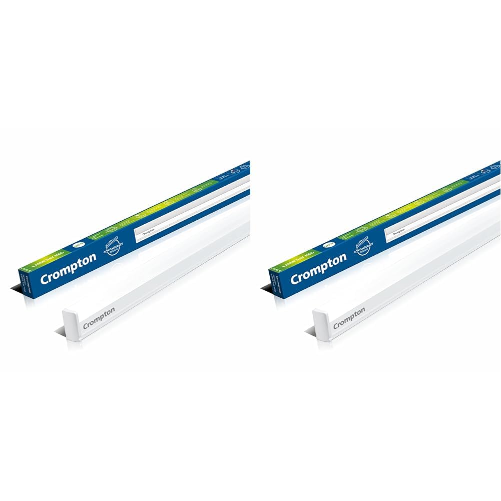 Crompton Laser Ray Neo 24 W LED Batten (Cool Day Light) - Pack of 2-image-3