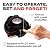 Grillbot Automatic Grill Cleaning Robot with Nylon Brushes, Electric BBQ Cleaner Brush with Motorized Power, Cordless Rechargeable Grill Scrubber for Outdoor Grills (Red and Case)