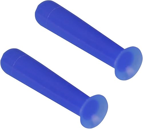 2 lentes de contacto de silicona azul con ventosas pequeñas, removedor de inserción de palo, accesorios para lentes de contacto, prácticos, seguros