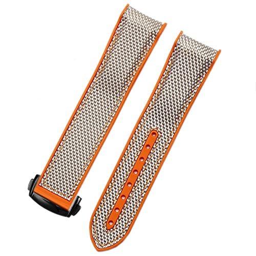 Watch Bracelet For 300 600 Folding Buckle Silicone Nylon Strap Accessories Band Chain