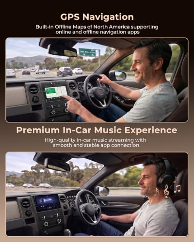 Image of Car Stereo Radio for Ford F150 2004-2008 | 7'' HD Touchscreen Head Unit with Carplay Android Auto GPS Navigation 5GWIFI FM RDS SWC Backup Camera