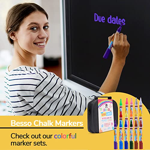 Premium Magnetic Hanging Chalkboard With Rustic Pine Wood, Use With Regular Or Liquid Chalk, Non Porous Wall Blackboard For Home, Classroom, Office Decor (36X48) #TOP7