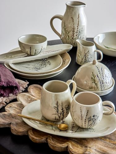 Taza cerámica natural Bloomingville 400 ml miniatura 2
