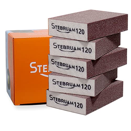 CYRENT Schleifschwämme 20 Stück - Mehrkörnig 120-1000 Für Holz & Metall