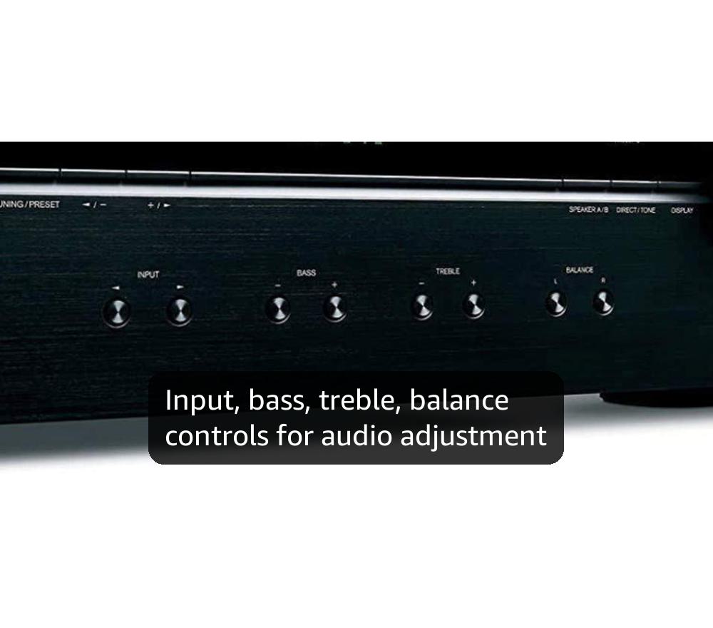 Onkyo TX-8220 2 Home Audio Channel Stereo Receiver with Bluetooth,black