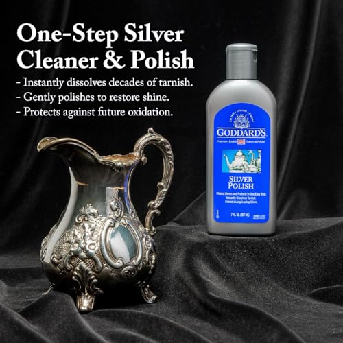 Goddard's Silver Polish Liquid, Removedor de Tártaros 7 oz Pack 2 miniatura 5