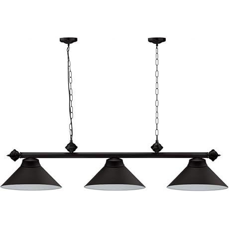 GSE Pool Table Light, Stunning Billiard Illumination for 7' Tables