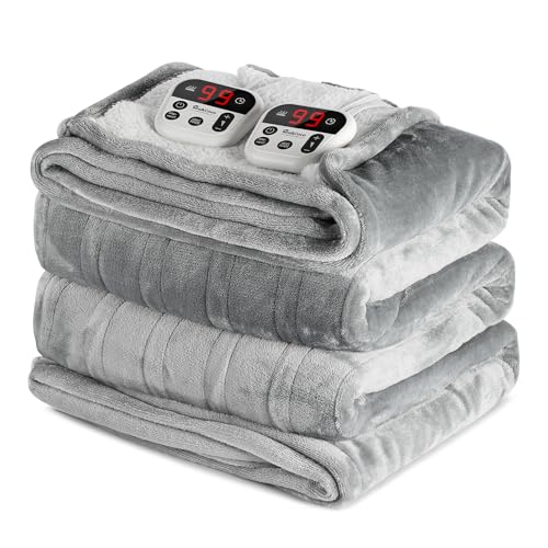 Mia&Coco Electric Heated Blanket, Queen Size, 84