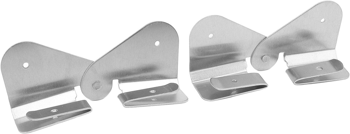 Downspout Extension Hinge, Aluminum Flip Up Gutter Elbow for 2X3 3X4 Inch Rectangular Square Downspouts, Easy Install Drainage Adapter with Hardware