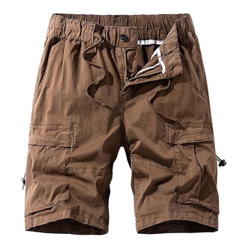 Bermuda cargo homme ample résout le manque de poches pour l'extérieur