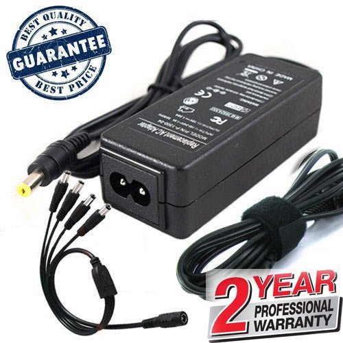 PS12-4 5A CAM 12 Volt DC 5 AMP Ps & 4 Cam Adaptor