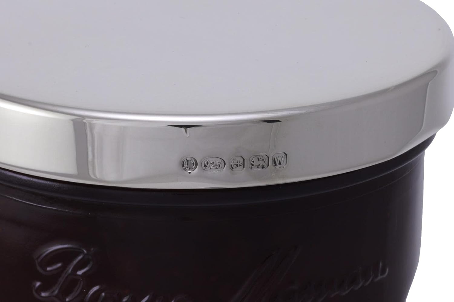 L J Millington Silversmiths CATORS Sterling Silver LID BONNE MAMAN