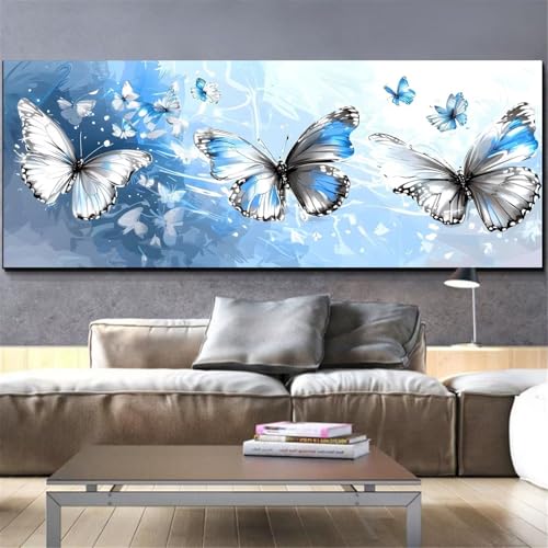Kit diamond painting papillon géant pour créer une décoration murale de salon