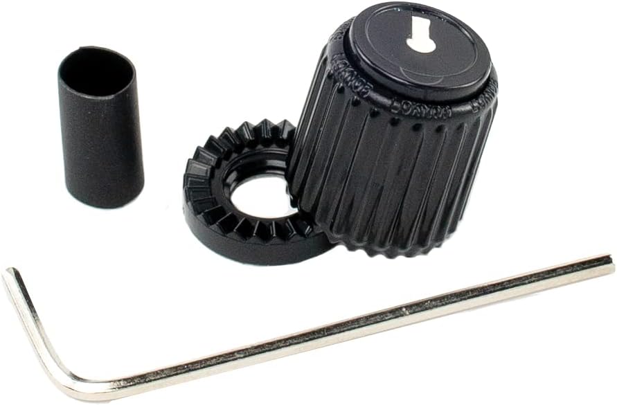 D'Addario Accessories Electric Guitar Hardware (PW-LNS-01B), Black, Small