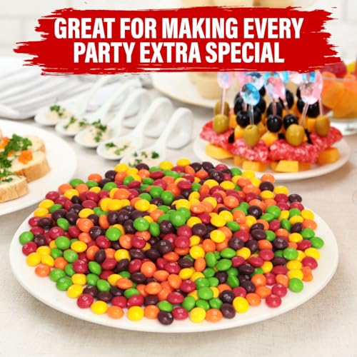 Image of Original ChewySkittles Candy, 4lb Bulk Pack Bag of Candies for Easter Baskets, Egg Hunts, Parties, Movie Nights and Sharing with Friends and Family, Perfect Vending Machine Candy
