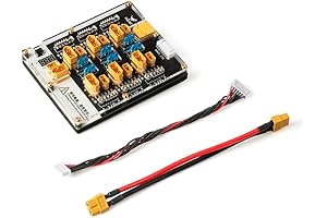 HGLRC THOR 6-PORT LIPO BATTERY XT30 PARALLEL CHARGING BOARD