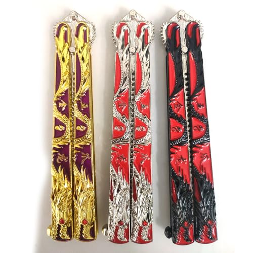 Butterfly Dragon Desk Fidget Comb - Peines Metálicos miniatura 1
