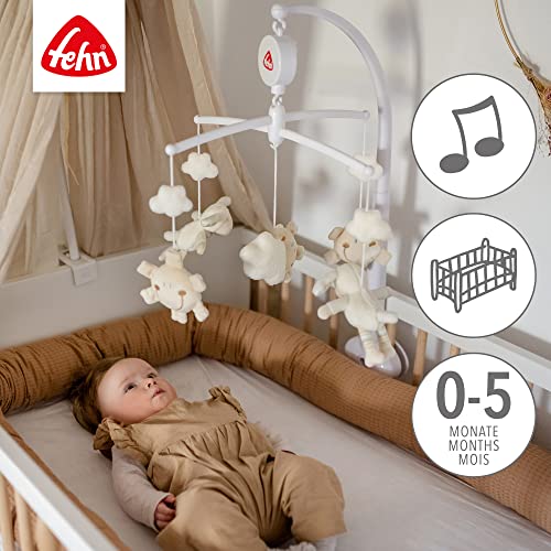 Mobile musical mouton Fehn le cadeau de naissance idéal pour lit bébé - 2