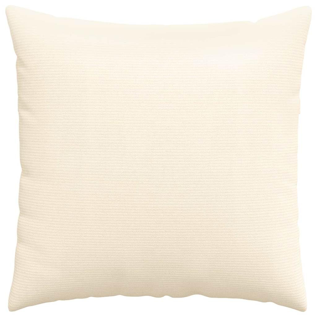 Weiche Cordkissen für Sofa 2 Stück mit samtiger Textur und modernem Design als Elegante Sofakissen und plüschige Wohnkissen