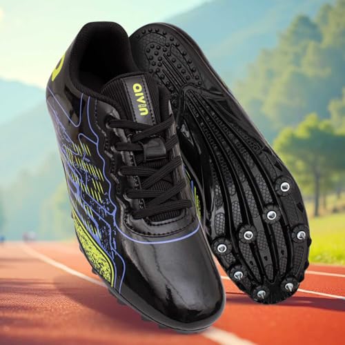 Image of Aivin Race Spike Running Shoes | Athletic Spikes Track & Field Shoes for Men | Sprint Spikes | Outdoor Running Shoes | Track and Field Shoes