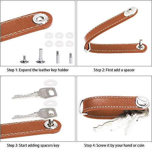 Flintronic Portable Key Organizer - Smart Keychain Holder (10-12 Keys) - Image 6