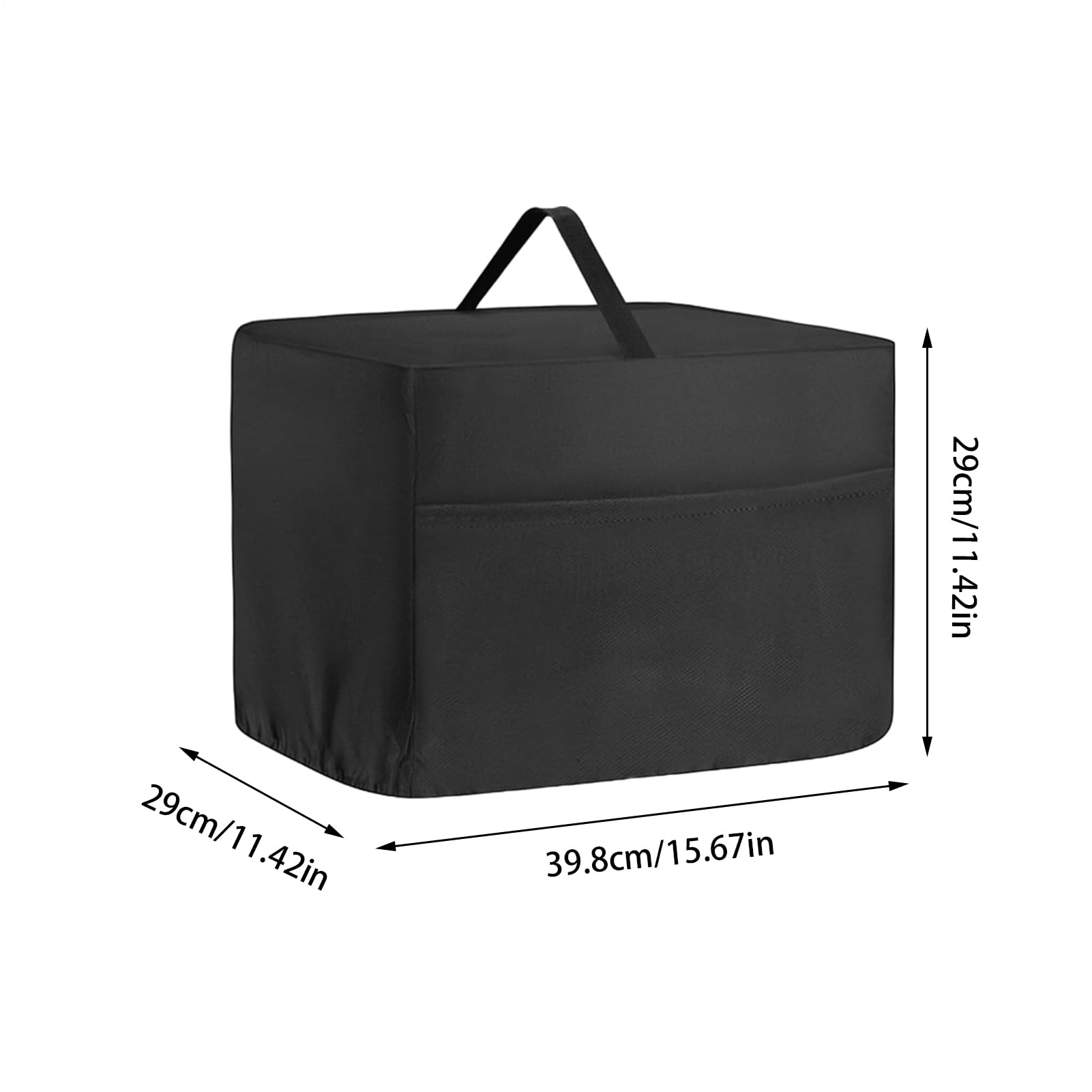 Dust Cover For Meat Slicer – Impermeabile 600D Oxford Cloth Cover 39,8 x 29 x 29 cm | Dust-Proof, Splash-Proof Kitchen Appliance Protector e Organizer Bag For Food Slicers