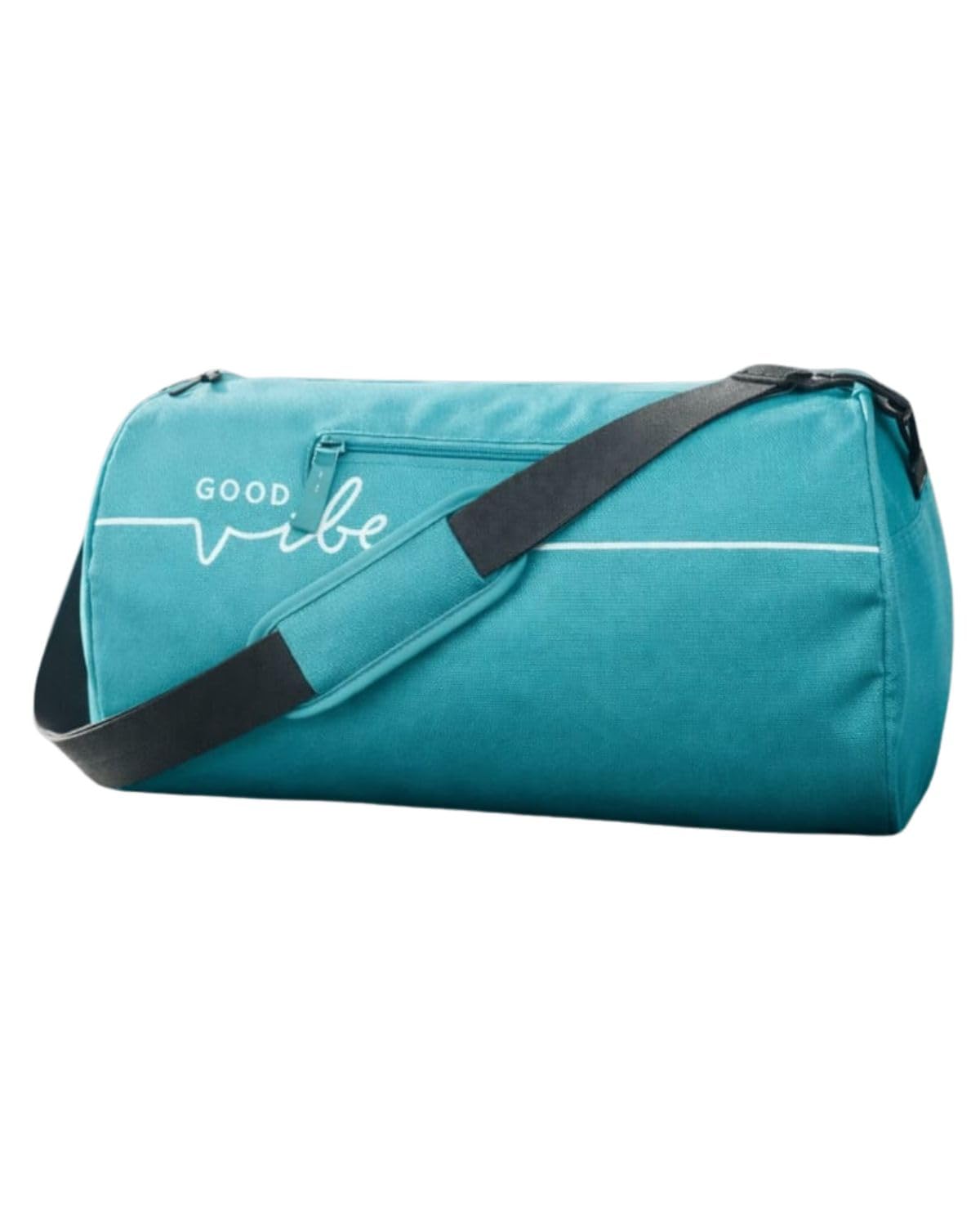 heavy duty gym duffle bag with strong handles & shoulder strap with polyester spacious sports bag for gym workout training and fitness