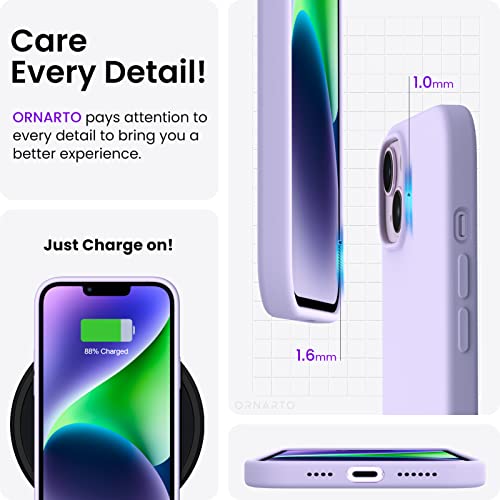 ORNARTO Cover per iPhone 14 Plus 6.7 Pollici