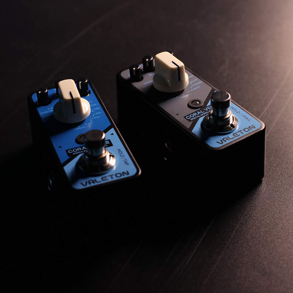 Valeton Pedale effetti per chitarra Coral Verb II Digital Reverb