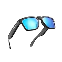 OhO sunshine Audio Sunglasses, Voice Control and Open Ear Style Listen Music and Calls