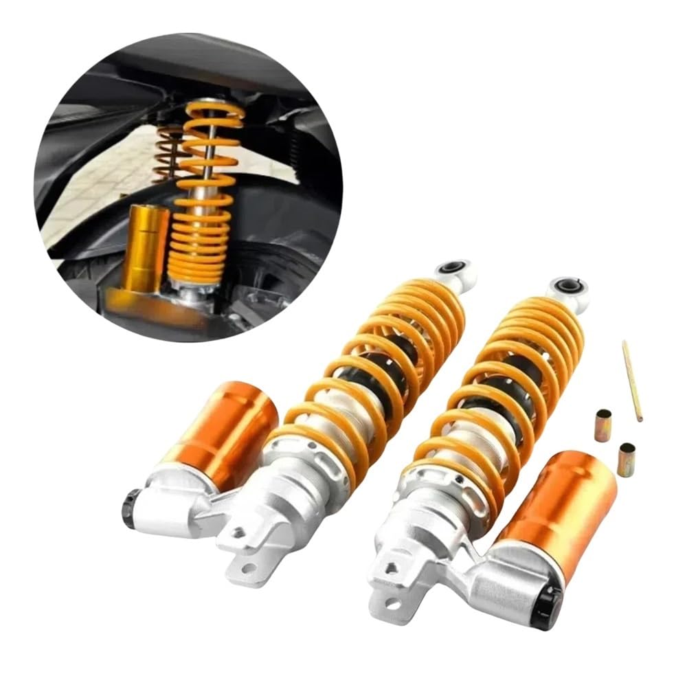 Moto Amortiguador 2 amortiguadores Traseros oleoneumáticos Ajustables invertidos para Motocicleta ATV de 320 mm 340 mm y 360 mm.
