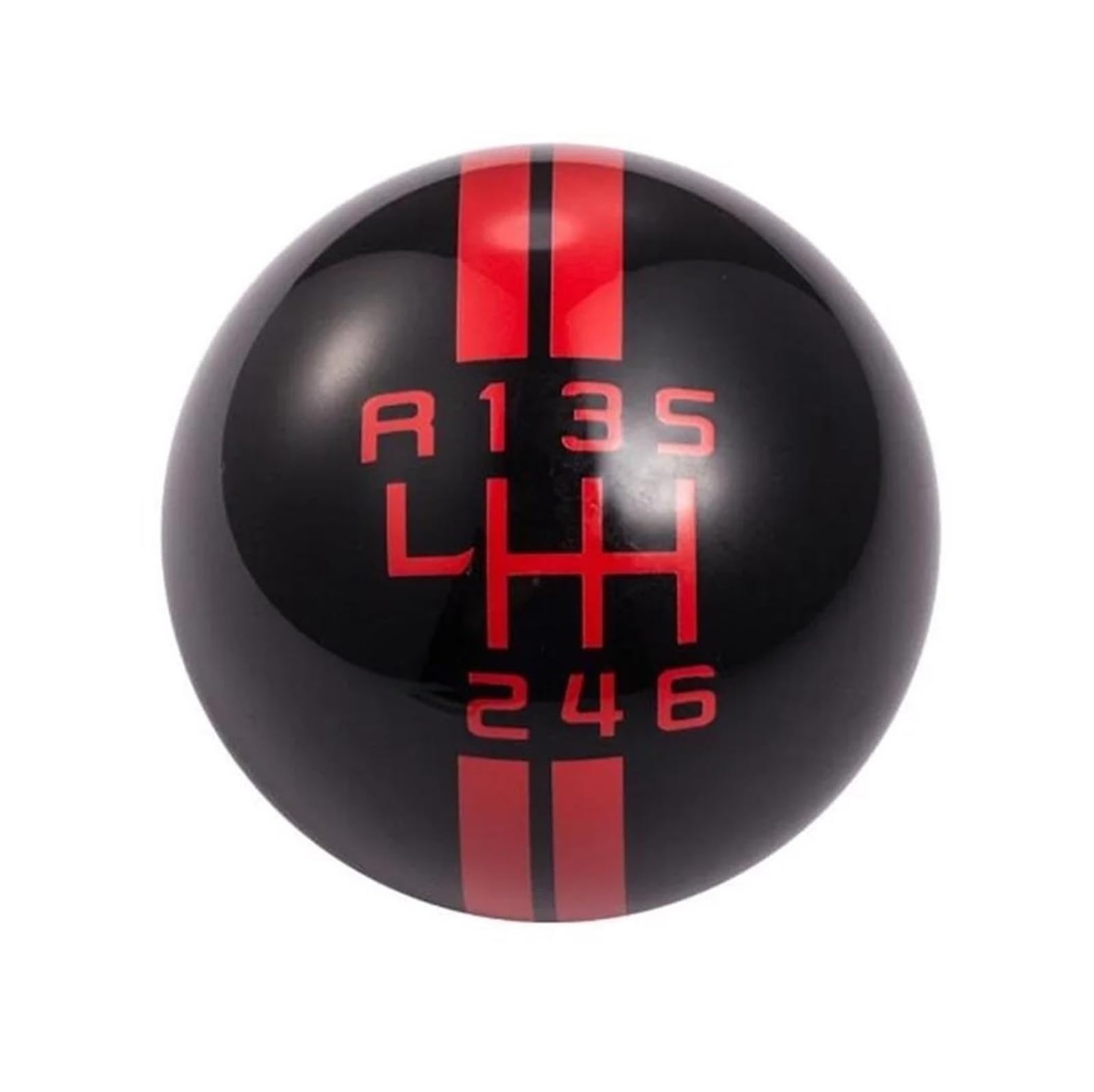 Sunbangoz Black For Mustang Car Accessories Gear Shift Knob 5R 5 6 Speed Shifter Lever Handle Fit(,6 Speed)