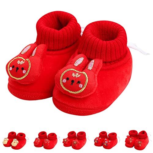 Infant Cute Cartoon Socks Shoes Boys and Girls Floor Shoes Non Slip Plush Warm Comfortable Shoes Baby Walking Shoes3